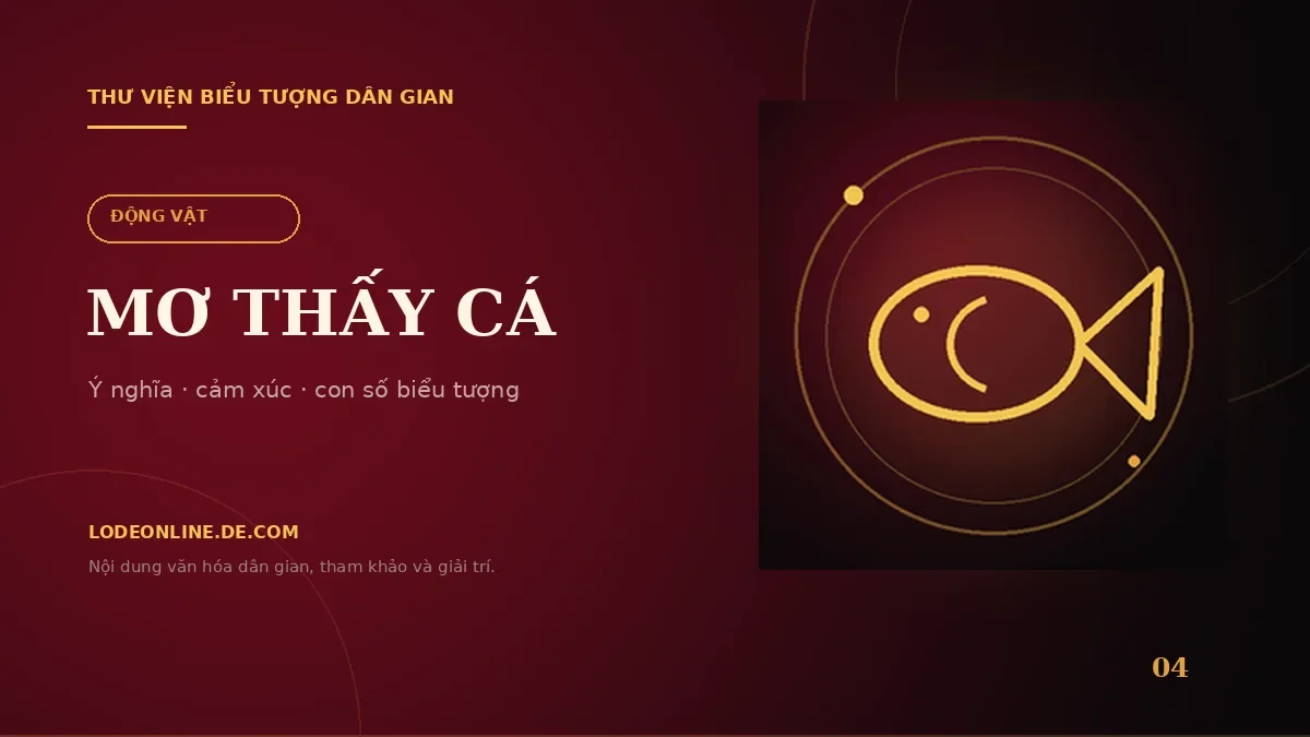 Minh họa Mơ Thấy Cá Đánh Con Gì? Ý Nghĩa Và Con Số Biểu Tượng