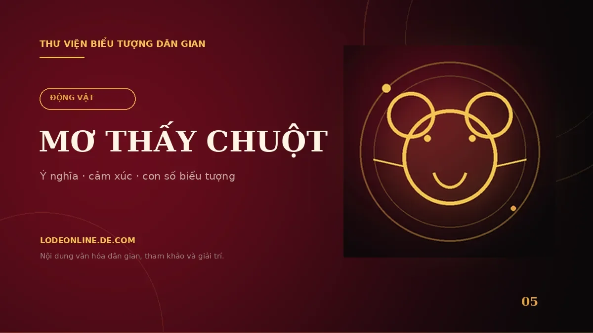 Minh họa Mơ Thấy Chuột Đánh Con Gì? Ý Nghĩa Và Con Số Biểu Tượng