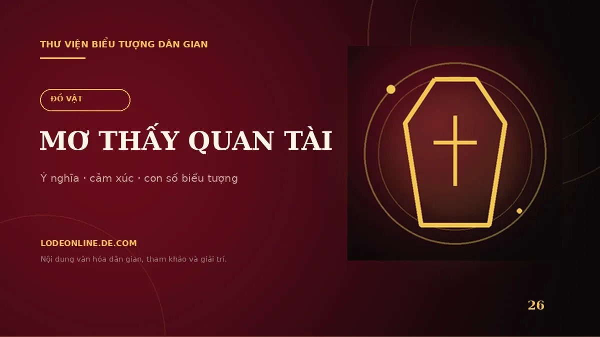 Mơ Thấy Quan Tài Đánh Con Gì? Ý Nghĩa Và Con Số Biểu Tượng