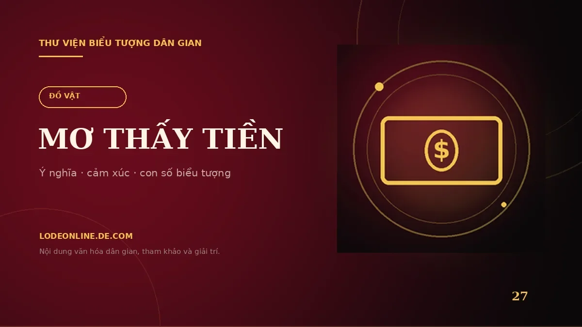 Minh họa Mơ Thấy Tiền Đánh Con Gì? Ý Nghĩa Và Con Số Biểu Tượng